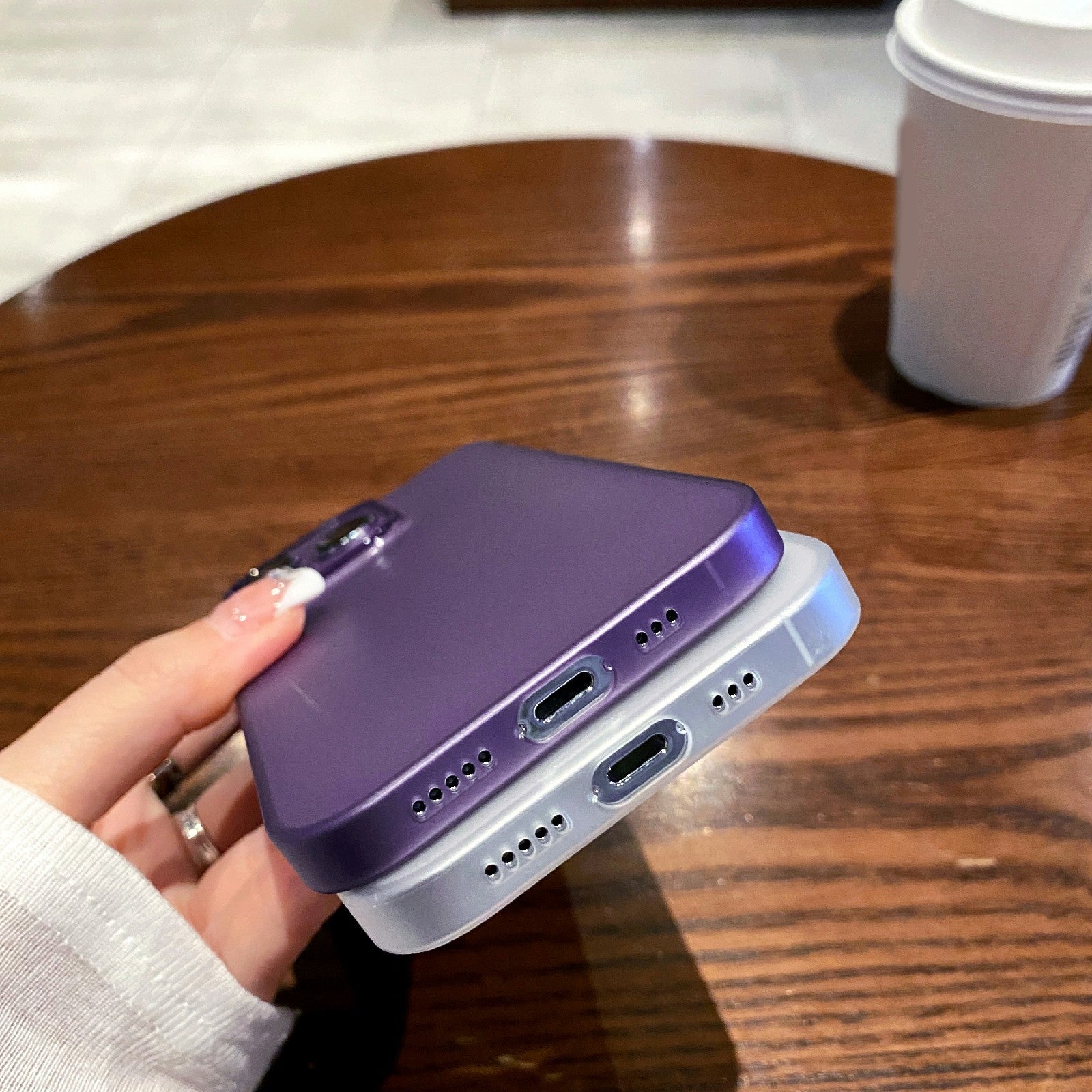 Stødsikkert slankt etui til iPhone 14 Pro Max TPU-cover Precise Cutout mat telefoncover Stødsikkert slankt etui til iPhone 14 Pro Max TPU-cover Precise Cutout mat telefoncover
